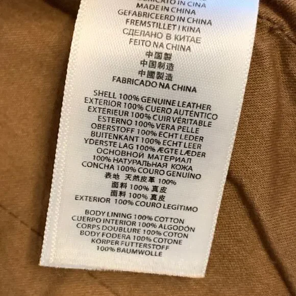 michael Kors Leather Jacket - Picture 9 of 14